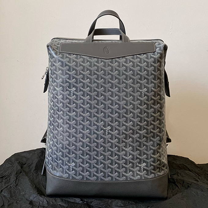goyard cisalpin structured large capacity hand‑carry backpack bag